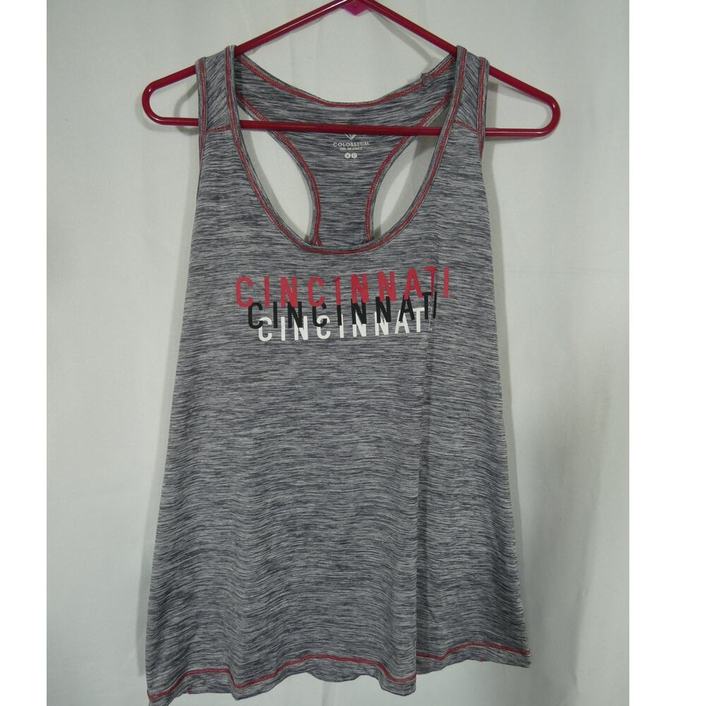 Colosseum-University Of Cincinnati Women's XL Racerback Tank Top Athliesure